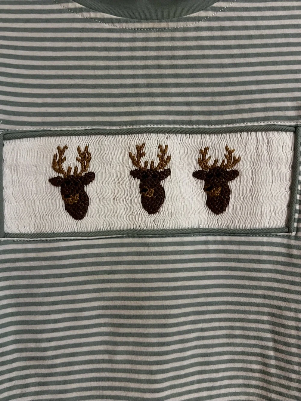 Smocked Deer Longall 2t